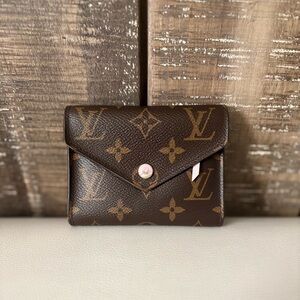 SOLD - Louis Vuitton LV Wallet Portefeuille Victorine Monogram M62360 Pink
